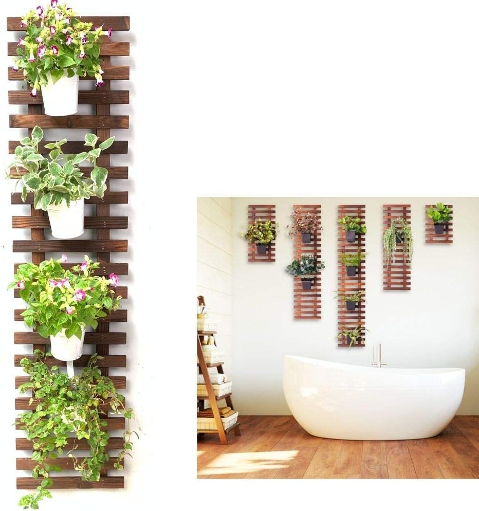 120cm Wooden Vertical Wall Plant Planter