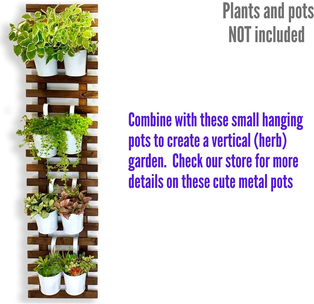 120cm Wooden Vertical Wall Plant Planter