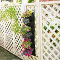 2 Black 7-Pocket Vertical Hanging Grow Bags