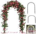 Multi Size Metal Tube Garden Arch Trellis for Plants & Wedding