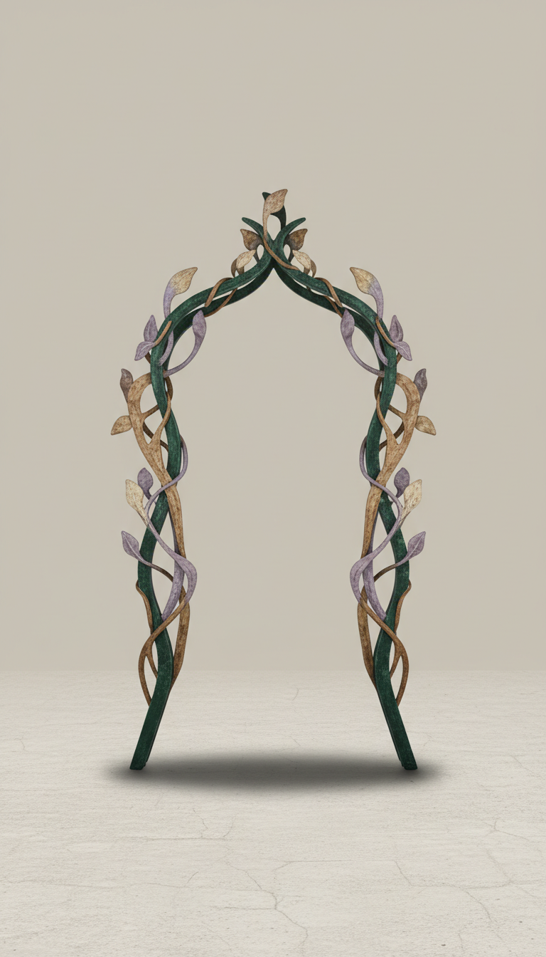 Freestanding Arch Plant Trellis